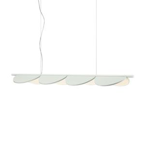 ALMENDRA S4-Suspension orientable LED 4 lumières L167cm Blanc