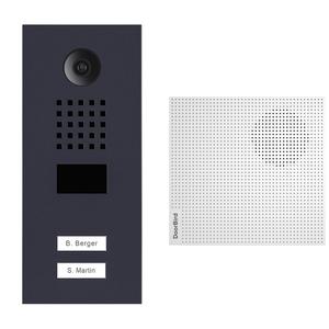 Doorbird Kit Portier vidéo IP + Carillon Noir