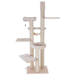 L 160 x l 97 x H 200 cm 2 colis* Arbre à chat Natural Paradise XXL