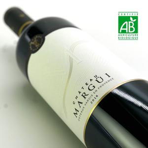 Vin rouge bio château margüi de george lucas