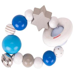 Hochets Flexibles Perle de bois Grelot & Etoile Heimess Bleu Gris
