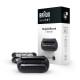 Tête Tondeuse barbe, barbe de 3 jours EasyClick adaptable sur rasoir BRAUN Séries 5, 6, 7
