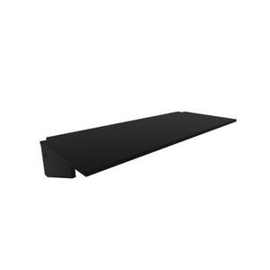 Bureau tablette 120cm en bois pour lit mezzanine Largeur 120 Noir