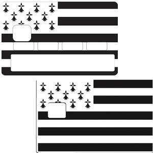 Sticker pour carte bancaire, Bretagne, Breizh