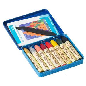 Crayons bâton de cire Stockmar 8 couleurs complémentaires Or & Ar