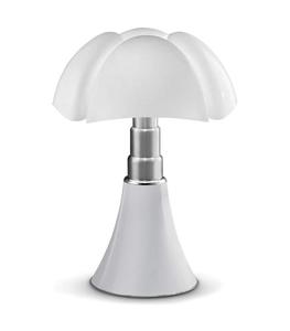 Martinelli Luce - Lampe Mini Pipistrello Blanche - LED Dimmable Touch Cordless - Blanc
