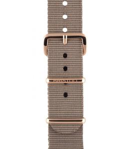 Briston - Bracelet de montre - Taupe/Or rose - Beige
