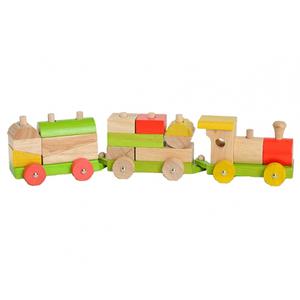 Train de Blocs EverEarth - Jouets bois