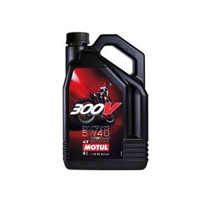 Huile moteur 4T Motul 300V Factory line Off Road 5W40 4L