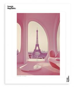 Image Republic - Affiche The Vision 011 - 30 x 40cm - Blanc