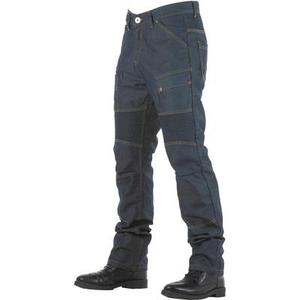 Overlap Road Jeans de moto, bleu, taille 36