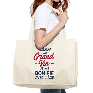 grand cabas comme un grand vin je me bonifie avec l'âge waf