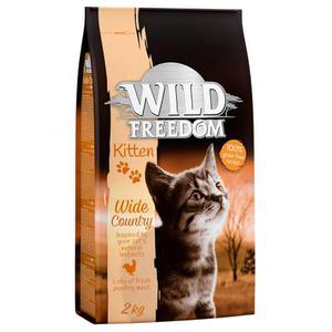 2kg Kitten Wide Country, volaille Wild Freedom - Croquettes pour chaton