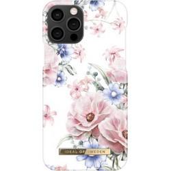 iDeal Of Sweden - Coque Rigide Fashion Floral Romance - Couleur : Rose - Modèle : iPhone 12