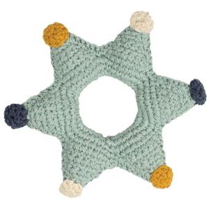 Hochet en Crochet Hoppa Etoile Coton Bio GOTS - Hochets Bébé