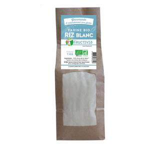Farine de riz blanc bio 1kg - Farine de riz blanc bio - lot de 10