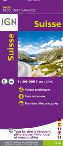 Carte Touristique 86122 - Suisse - 1/303 000