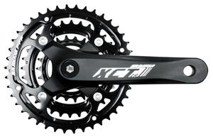 Pédalier SR Suntour XCT JR T202 42/32/22 152 mm carré Noir