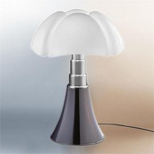 PIPISTRELLO 4.0-Lampe LED bluetooth pied télescopique H66-86cm Argenté