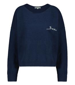La Cabane Orson - Femme - XS/S - Pull Manches Longues Birkin Marine - Bleu