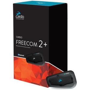 Cardo Freecom 2+ Système de communication Single Pack, noir