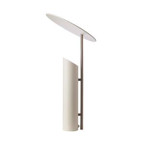 REFLECT-Lampe à poser Métal H60cm Blanc