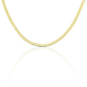 Collier Argent Jaune Alay