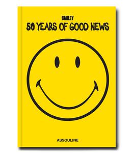 Assouline - Livre Smiley : 50 Years of Good News - Blanc