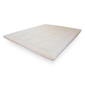 Surmatelas 100% latex naturel et coton bio 160x200