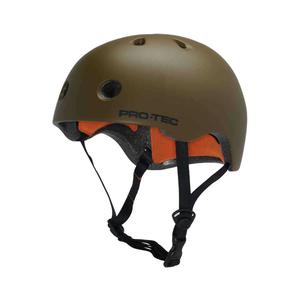 Casque de Skate Street Lite - Satin Army Green