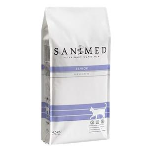 Aliments chat - sanimed chat preventive senior 4,5 kg