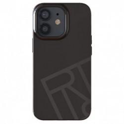 Richmond & Finch - Coque Rigide Black - Couleur : Noir - Modèle : iPhone 12 Pro