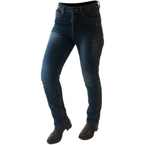 Overlap Jessy Jeans de moto de dames, bleu, taille 32 pour Femmes