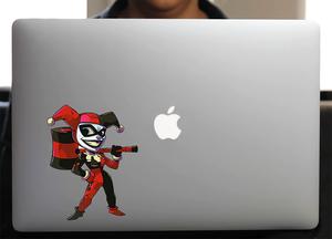 Sticker pour Macbook ou PC, HARLEY QUINN ORIGINALE H.15 cm