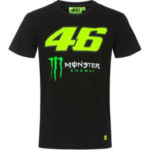VR46 Dual 46 Monster T-shirt, noir-vert-jaune, taille L