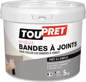 Toupret Enduit Pâte Pour Joint Plaque De Plâtre Toupret - Pot 4 Kg