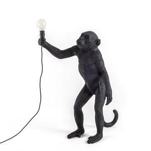 MONKEY-Lampe à poser d'extérieur Singe debout H54cm Noir