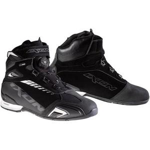 Ixon Bull WP Chaussures de moto, noir-blanc, taille 43