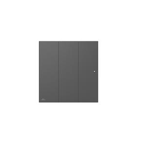 Radiateur Bloc Fonte - Airelec - Ozeo Smart Ecocontrol - Horizontal - 2000w - Anthracite - A693517 Airelec