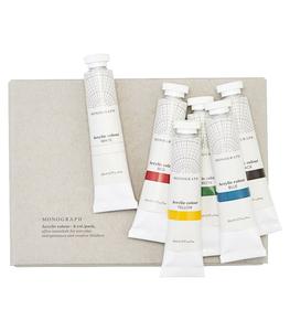 Monograph - Kit de 6 tubes d'acrylique - Blanc