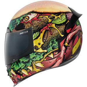 Icon Airframe Pro Fastfood Casque, multicolore, taille S