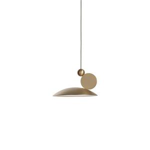 EQUILIBRIUM-Suspension LED Métal Ø18cm Doré