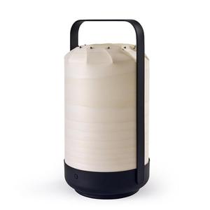 MINI CHOU-Lampe à poser sans fil Bois/Métal H26cm Blanc