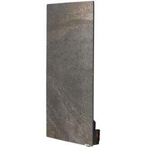 Radiateur électrique à inertie Valderoma Radiateur Pierre Et Minéraux Valderoma - Touch Silicium - Vertical - 1300w - Terre Lunaire - Tl13vet