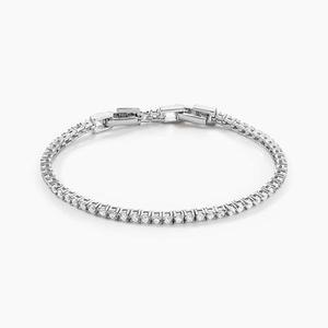 Bracelet Rio Tennis Argent Blanc Oxyde De Zirconium