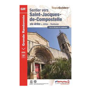 Carte De Randonnee Gr653 - Sentier St Jacques De Compostelle :Arles -