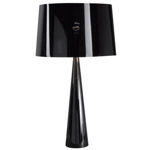 TOTEM-Lampe à poser Chrome H58,5cm Noir
