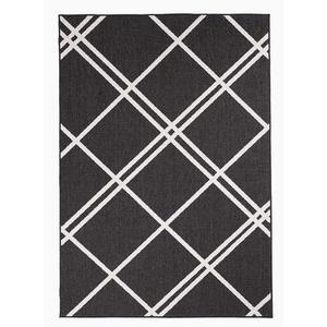 Tapis extérieur noir 160x230