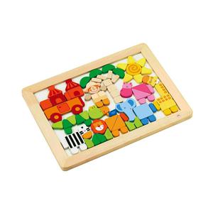 Puzzle Magnétique Savane Sevi 1831 - Jouets en Bois