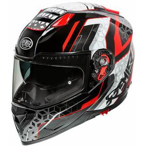 Premier Vyrus EM 92 Helmet Casque, noir-blanc-rouge, taille S